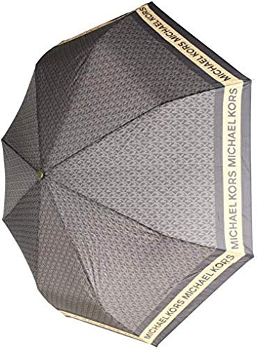 MK Logo Umbrella Brown Signature - Image 3