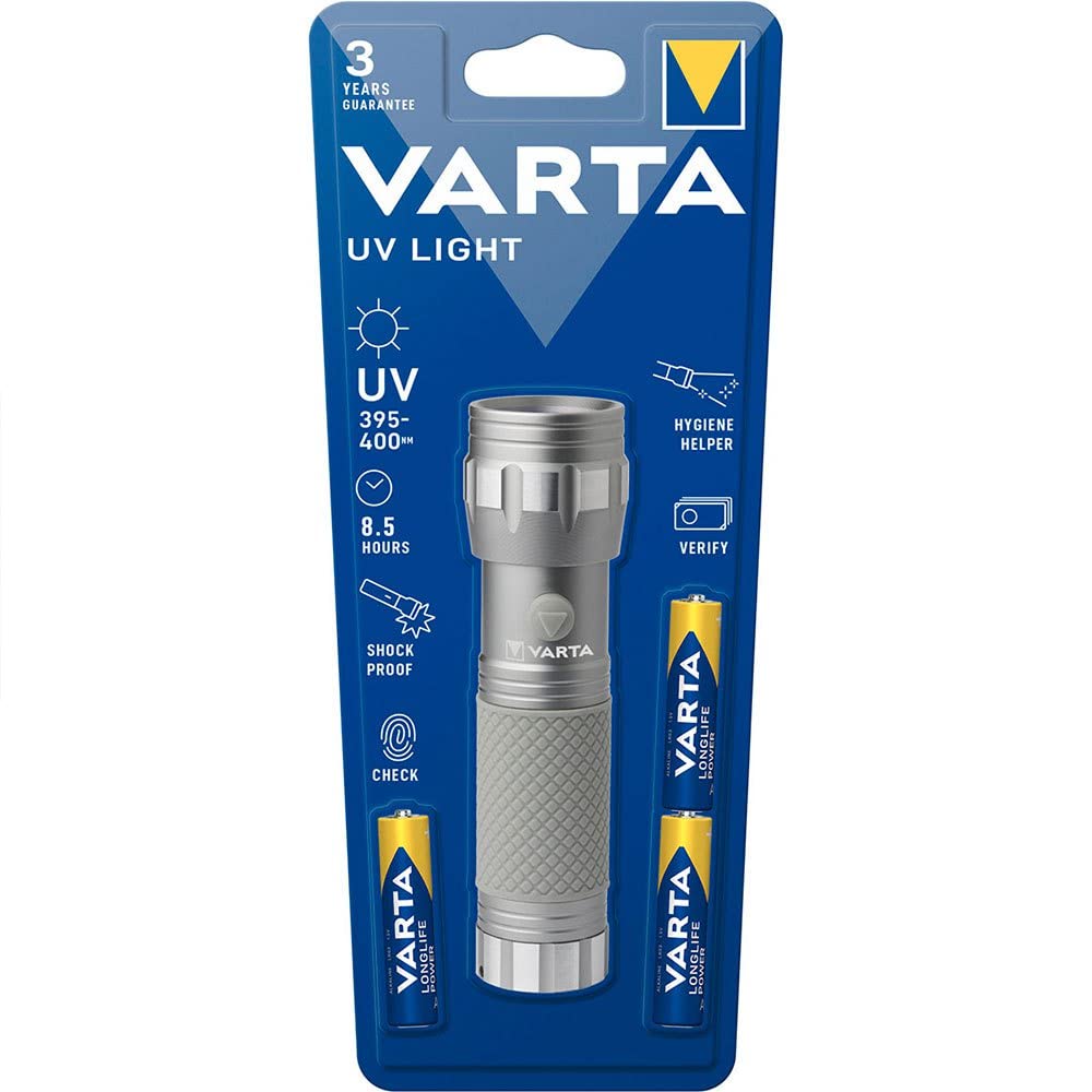 VARTA UV Light, Aluminium, Silver