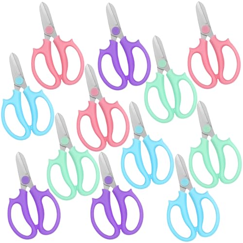 12 tijeras para flores de acero inoxidable miniatura 1