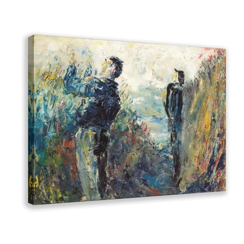 The Sky Lovers Yeats impression sur toile pour embellir votre coin bureau et salon