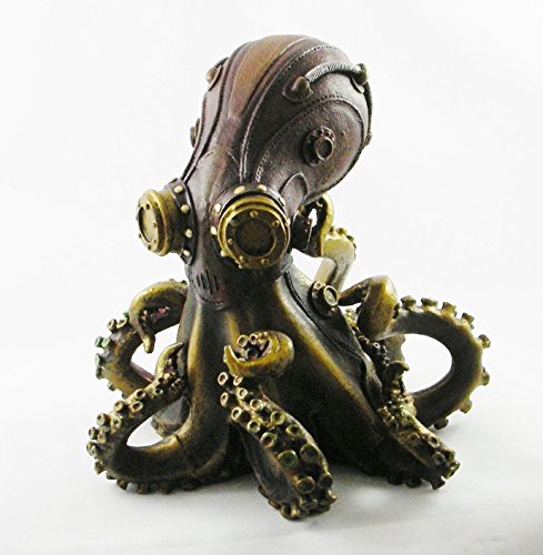 Steampunk Octopus | Octo-Steam | Statua di Kraken