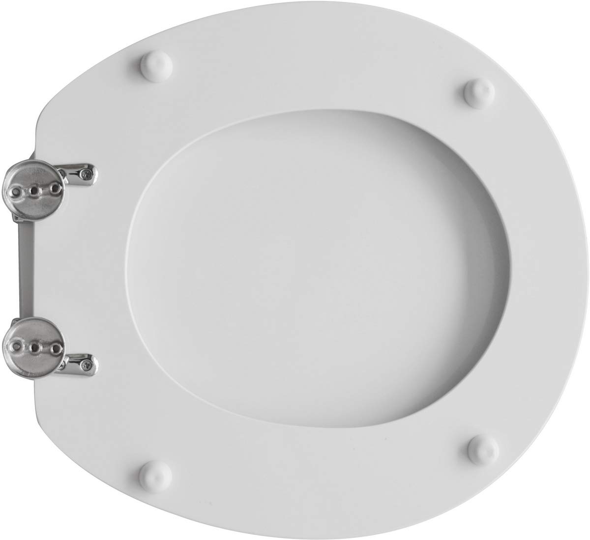 Ferramenta Beltrami Sedile WC per Globo Vaso Bonsai Forma 2 Bianco