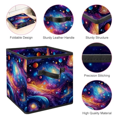 Grand cube de rangement pliable et nomade pour optimiser vos placards