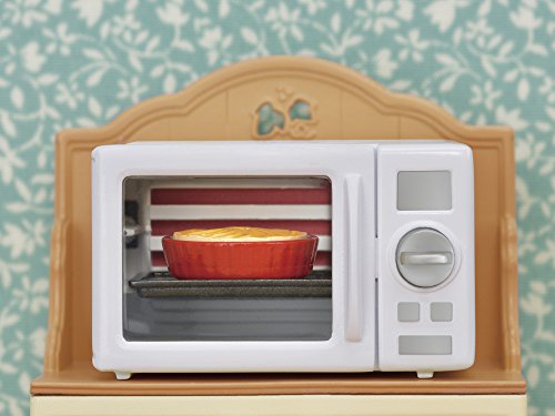Sylvanian Families 5443 Schrank mit Mikrowelle - Puppenhaus Einrichtung Möbel – Bild 6