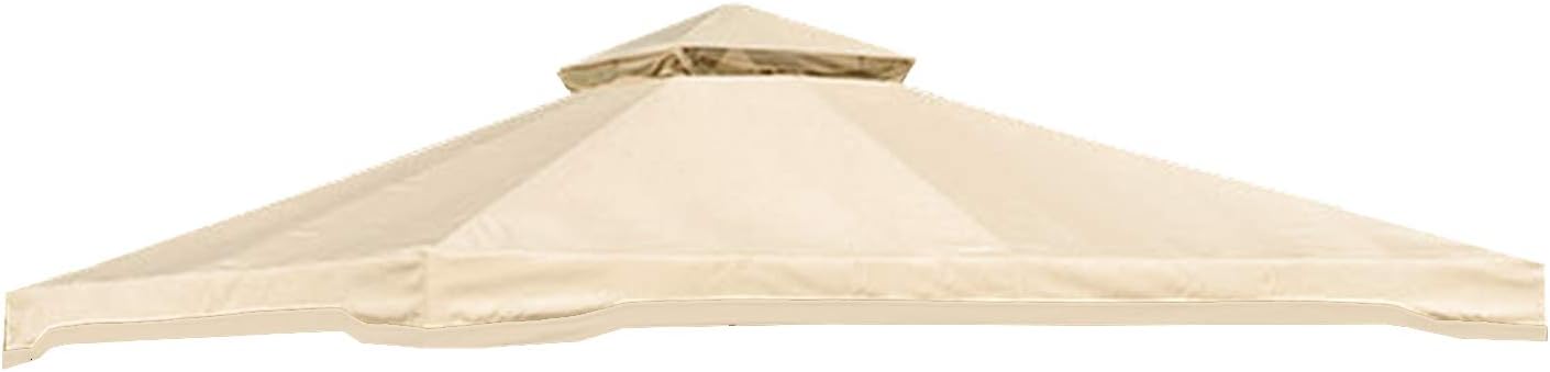 Bergamo Gazebo Replacement Canopy Top Cover - RipLock 350 - Top Tier 28 x 28 Bottom Tier 116 x 116