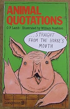 Paperback Animal Quotations Book