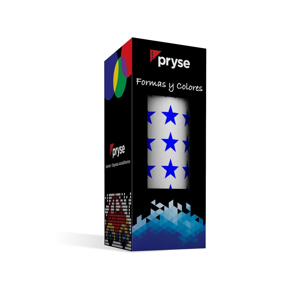 Pryse 1041091B - Gomets etiquetas adhesivas, color azul