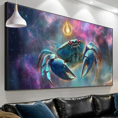 Peinture Diamant Grand Format 150x50cm | Toile Adhésive Haute Définition Strass Éclatants SP-595