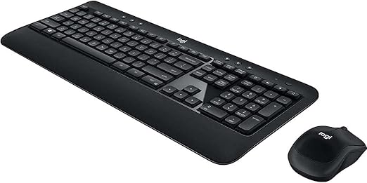 Logitech Advanced Combo Wireless Keyboard and Mous (920-008701)