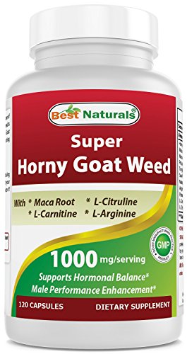 Best Naturals Horny Goat Weed with Maca Root, 120 Capsules - //coolthings.us