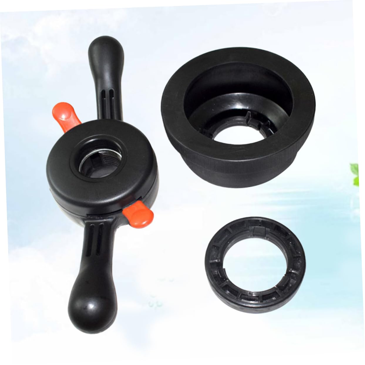 Cabilock Dado Rapido per Macchina Equilibratrice Ruote in Nylon | Morsetto Incluso, Installazione Semplice, Accessorio per Bilanciatrice Gommista
