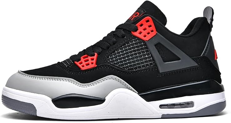 Men's Basketball Shoes Breathable Non-Slip Athletic Sneakers for Training and Outdoor Sports