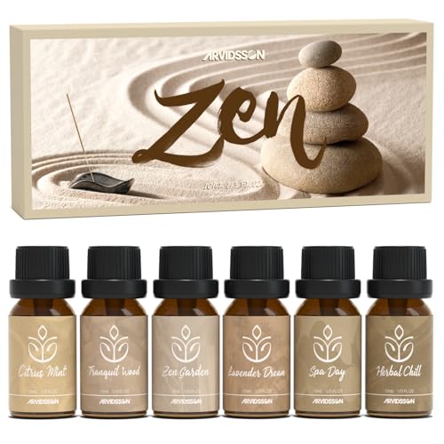 ARVIDSSON Zen Essential Oils Set, Nautal Tranquil...