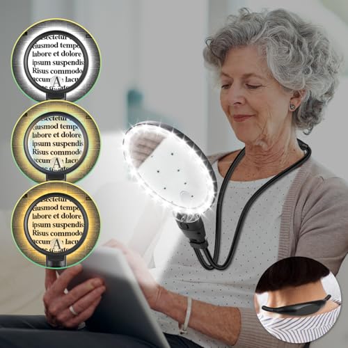 30X 10X Magnifying Glass with Light