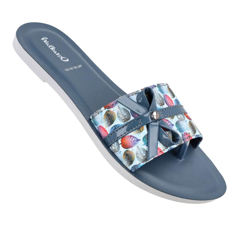 WALKAROO WL7409 Womens Fashion Sandals For Casual Wear and Regular use - TealBlue (B0CS9V7FPX) Amazon Price History, Amazon Price Tracker