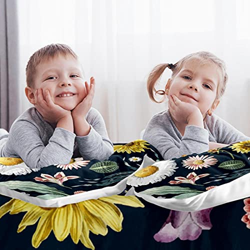 Parure de lit housse de couette imprimée fleurs pour renouveler votre déco - 3