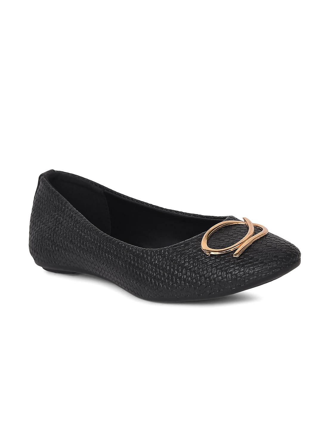 bata Women's Casual Formal Ballerina Shoes - Black-picture-22