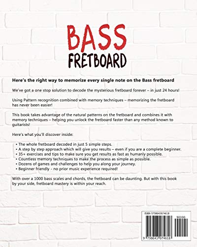 Bass Fretboard: Memorize The Fretboard In Less Than 24 Hours: 35+ Tips And Exercises Included - Image 2