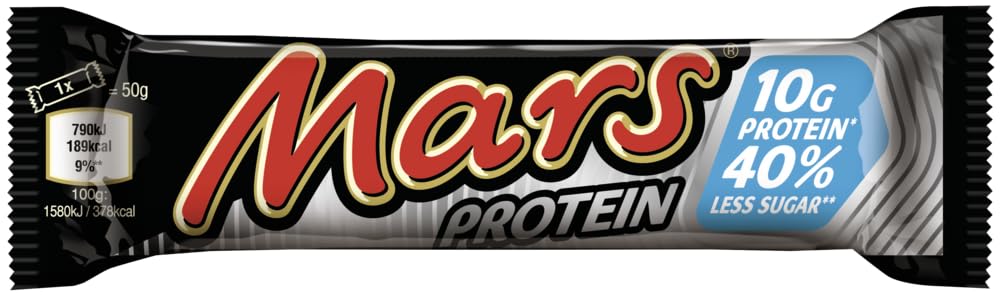 Protein Riegel Mix 1746g I Mars 18x50g I Snickers 18x47g I Eiweiß I Sport Nahrung I Fitness Snack I Schokoriegel