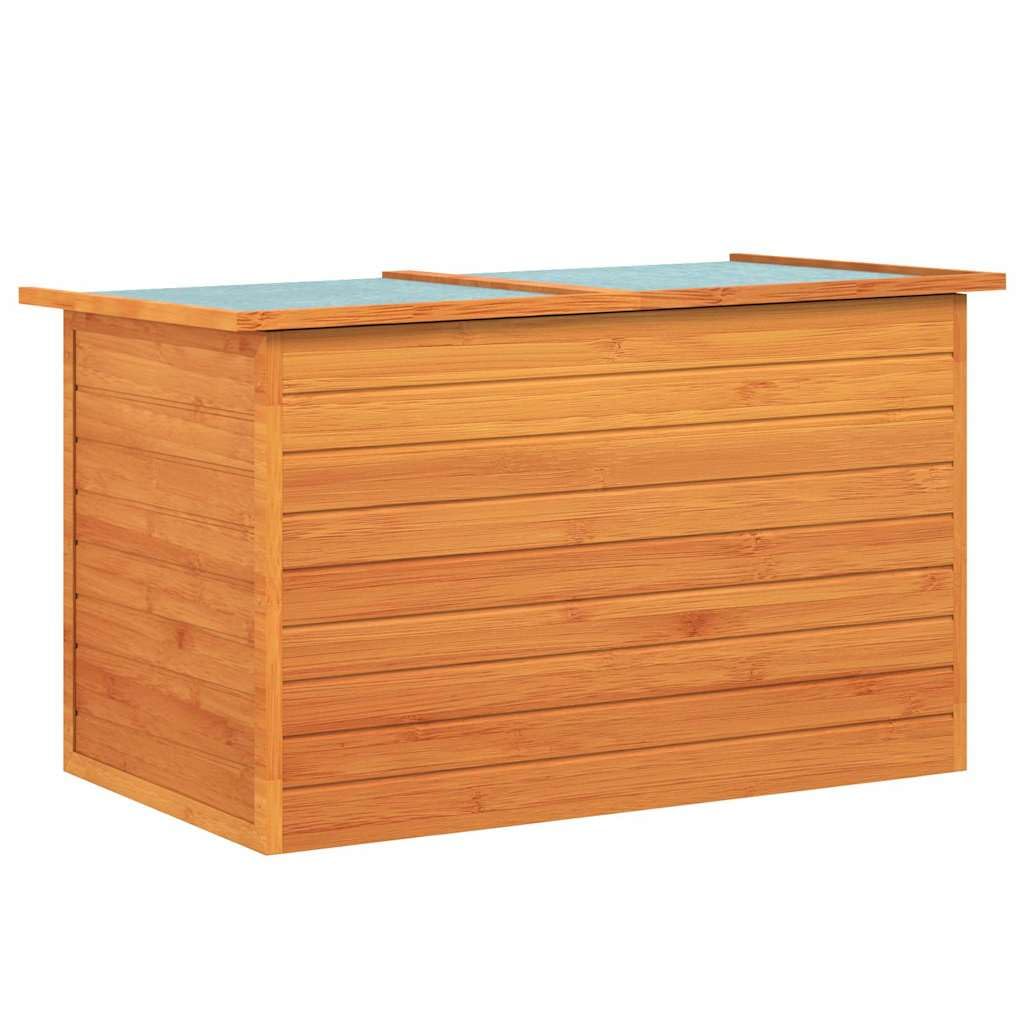 vidaXL Outdoor Garden Patio Storage Box Utility Tools Chest Shed Furniture Wood