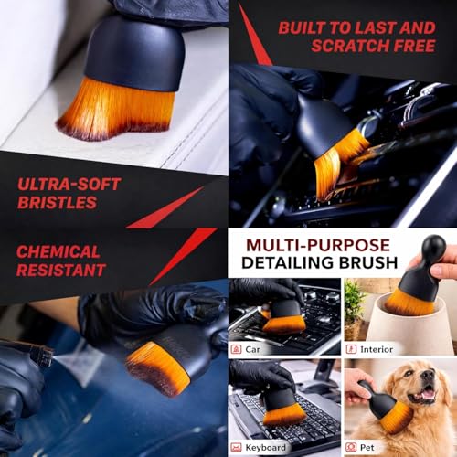 Image of Car Glass Oil Film Remover with Hydrophobic Coating | Anti-Fog, Rainproof, Streak-Free Automotive Glass Cleaner Multipurpose Windshield Cleaning (1 count (Pack of 8))