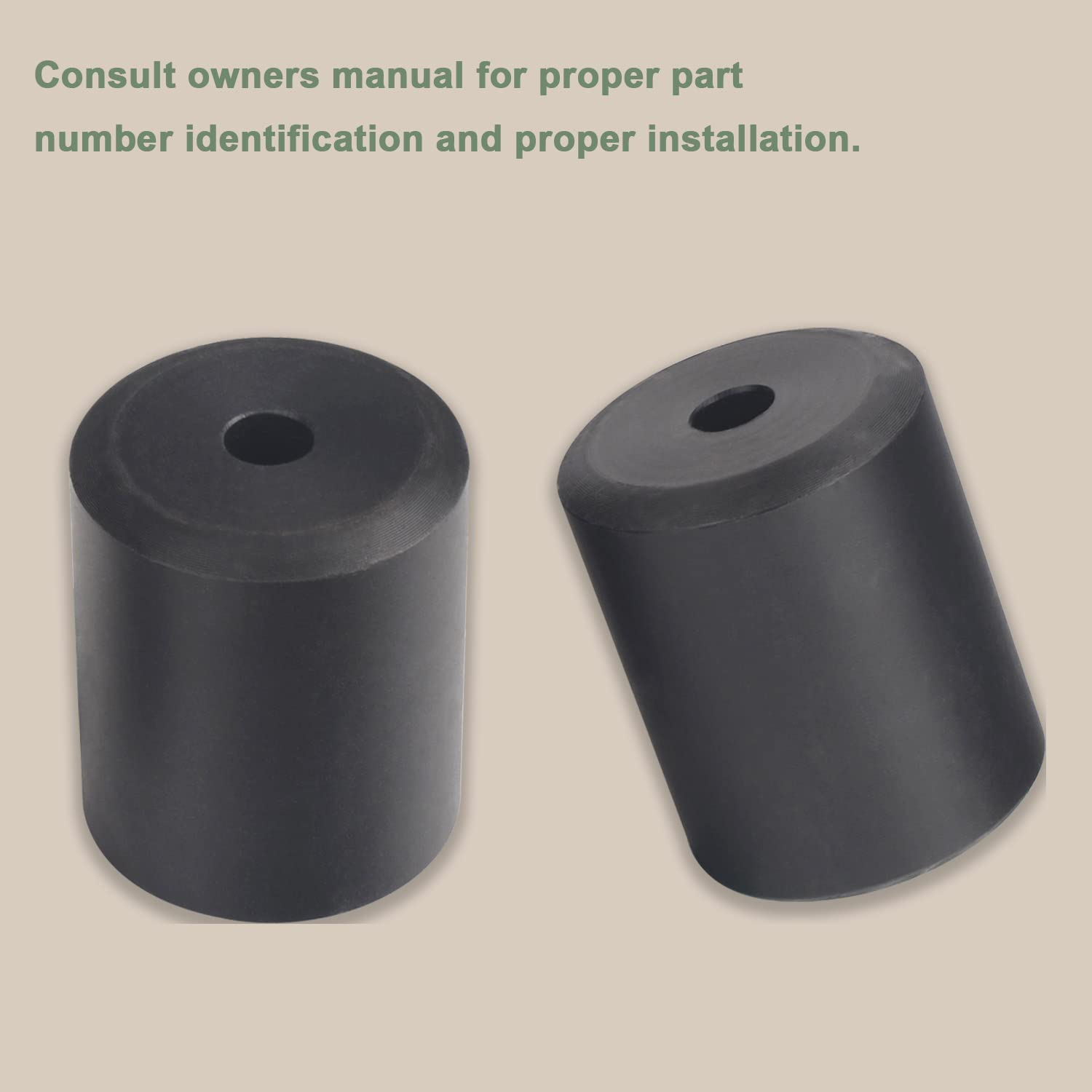 2 ruedas para cortacésped compatibles con Dixie Chopper 67240 (orificio de 3 x 3.75 x 5/8 pulgadas) sustituye a 13633