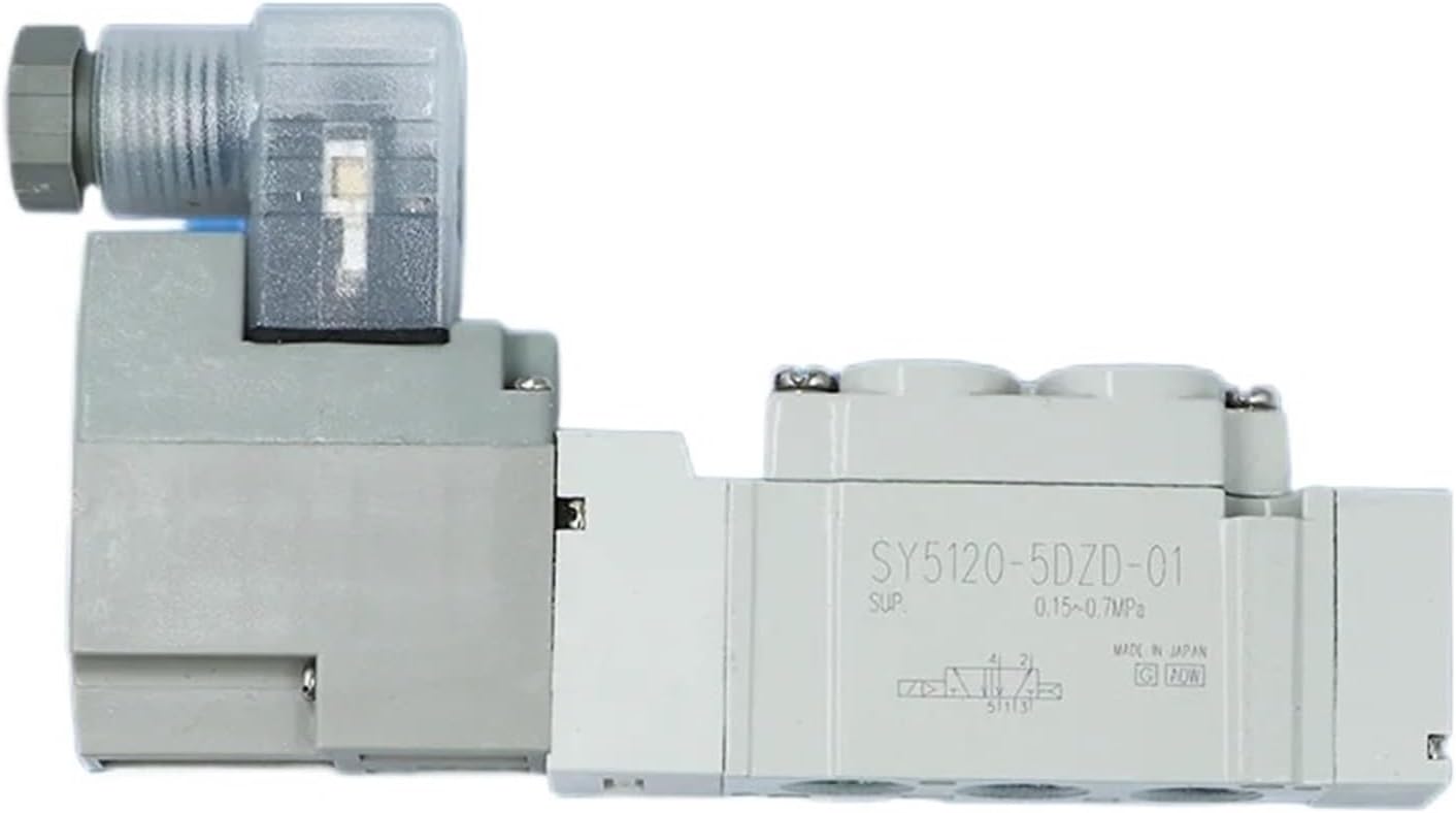 SY3120 5DZ M5 SY5120 5DZ 01 SY7120 SMC Type Pneumatic Control Solenoid Valve 5 Port 2 Solenoid Valve SY5120-5DZD-01(SY5120-5DZ-01 DC24V)
