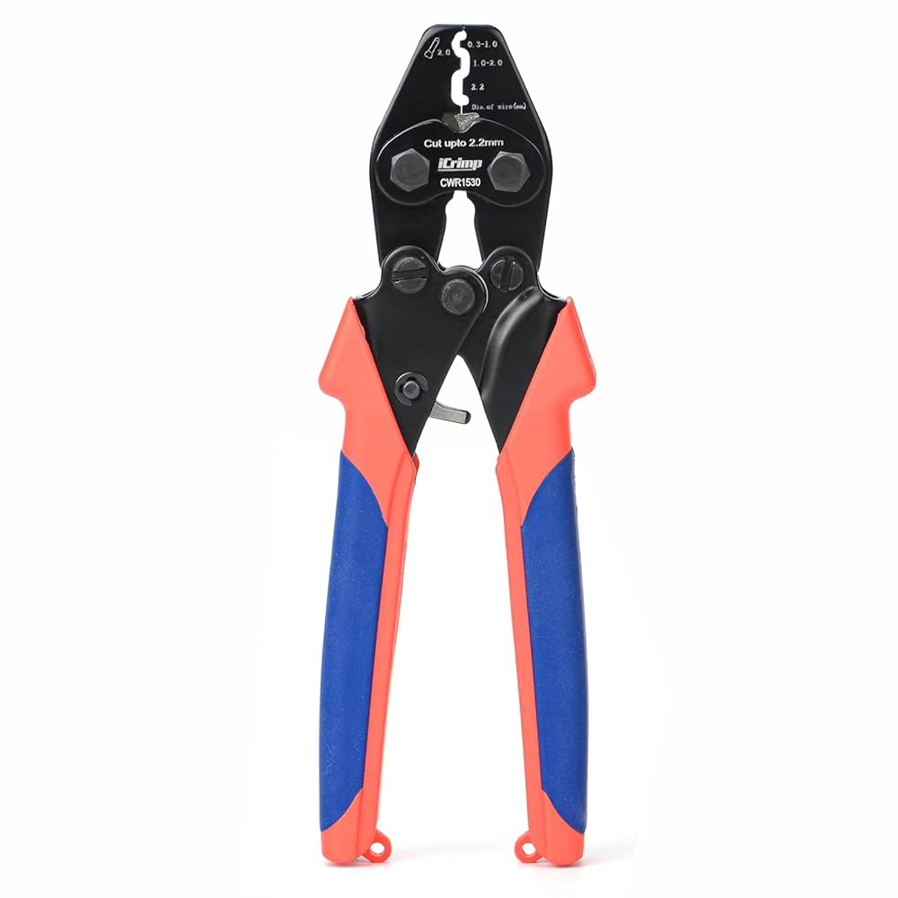 iCrimp CWR1530 Bicycle Cable and Housing Crimper with Built