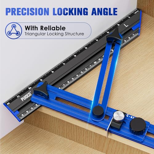 Stair Tread Template Tool Blue