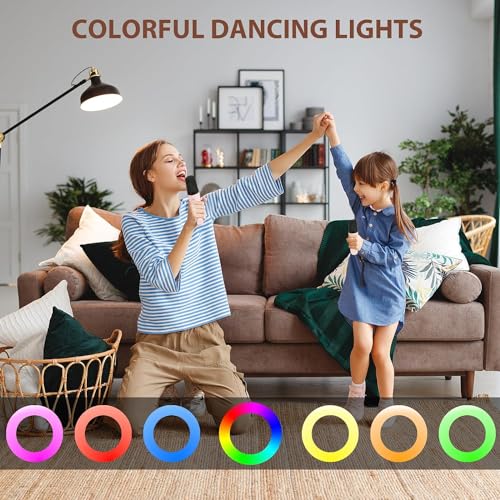 Image of CADDLE & TOES Mini Karaoke Machine for Kids Gifts Adults (Cute Little & Portable) Bluetooth Speaker with Wireless Microphone (Sound Loud) Birthday Gifts for Girls 3-12 Years Old Toddler Toys