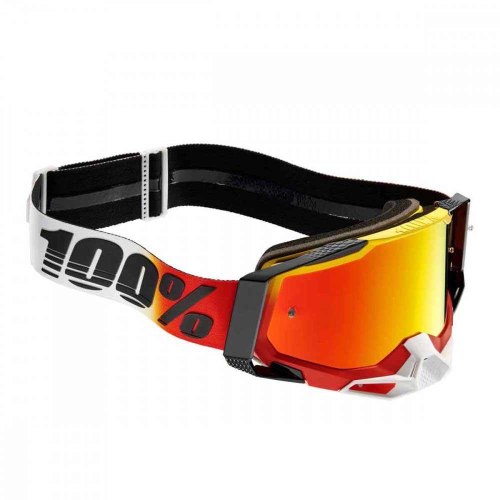 1 00% Racecraft 2 Schutzbrille Sportbrille mit Nasenschutz