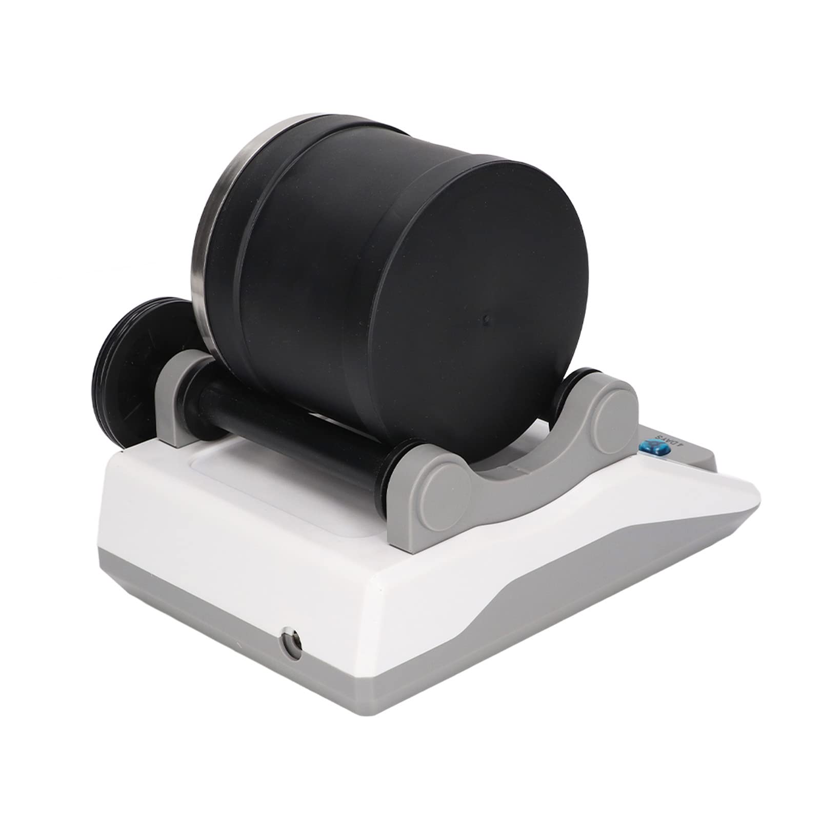 Rock Tumbler Kit DIY elektrisches Spielzeug mit groben Edelsteinen zum Polieren für Erwachsene und100‑240V, ABS, Metall Steintrommel Set, HS-403 (EU-Stecker 220 V)