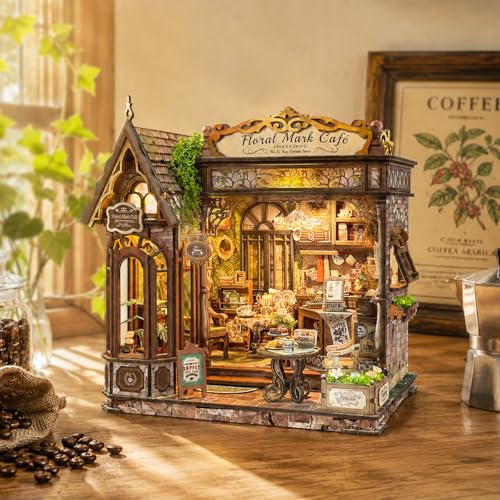 LORENOOK Floral Mark Café Book Nook Kit thumbnail 3