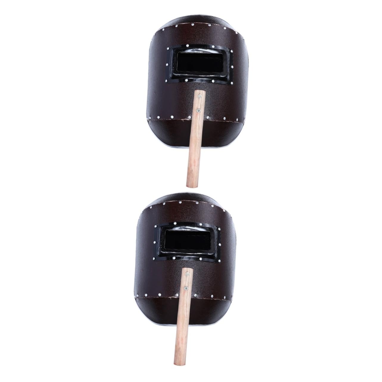 Operitacx 2 Piezas de soldadura tinte soldadura de oscurecimiento automático polvo Lente máscaras de soldadura de de soldadura papel de acero rojo
