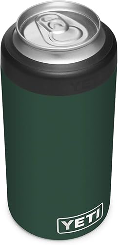 Miniatura 8 de YETI Rambler Aislador de Latas Altas Colster de 16 oz. para Tallboys y Latas de 16 oz., Verde Agua Azul acuífero (sin inserto de lata),Rojo