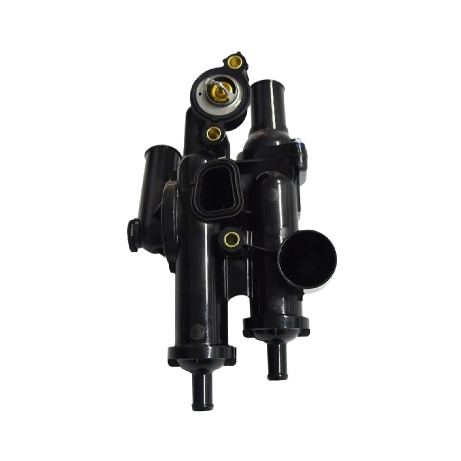 Yeudwua One Color Coolant Thermostat Housing Compatible With Chrysler 200 2.4L 2011 2012 2013 2014 4884571Ab 4884873Aa 6508355Aa 68003582Ab 55111016Ad 55111017Ac Engine Thermostat Housing