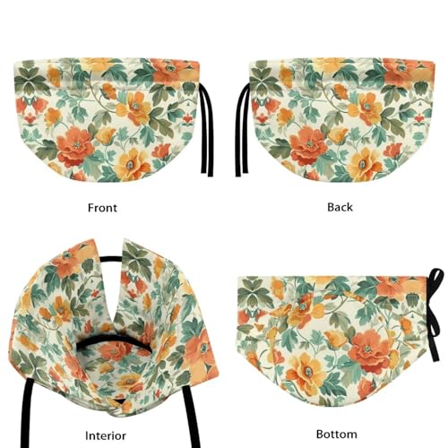 Image of Flower Tea Cozy for Teapot Kettle Dust Cover Large Tea Cosy Insulation and Keep Warm Portable Easy to Clean Kettle Protective Suitable for Kitchens Hotels or Cafes