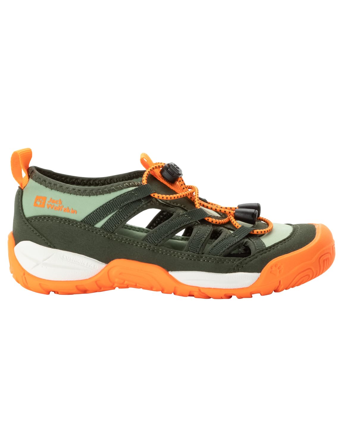 Jack Wolfskin Unisex Children's Vili Sandal KSandal, mint leaf, 8.5 UK