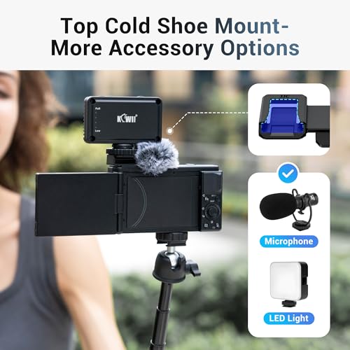 Image of JJC Cold Shoe Wind Muff Windshield for Canon PowerShot V1 Digital Camera