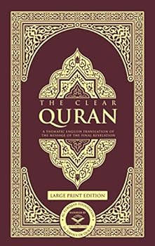 Hardcover The Clear Quran - Large Print Edition Book