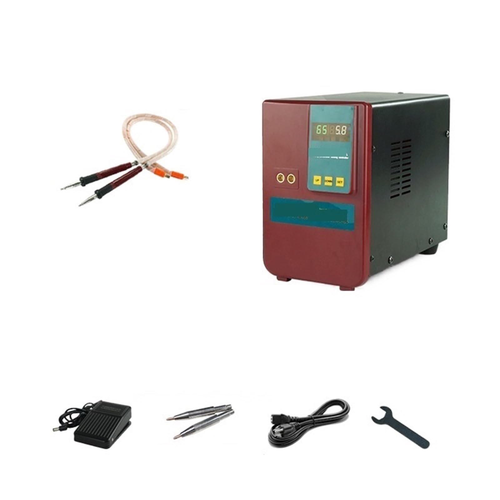Soldador Portátil De 36KW, Mini Máquina Soldadura Por Puntos For Soldar Cobre, Aluminio Y Conversión Níquel Gran Rendimiento De Soldadura(811A 36kw Welder)