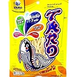 TARO-Thai Fish Snack Dried Food Low Fat Spicy Flavored (Pack of 6)