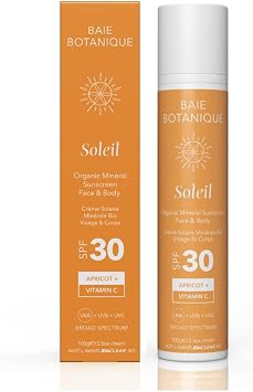 Baie Botanique Soleil Mineral SPF 30 Sunscreen | Mineral SPF30 sunscreen