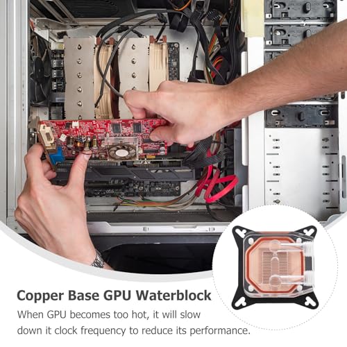 Bloque de agua para GPU con base de cobre Balacoo miniatura 6