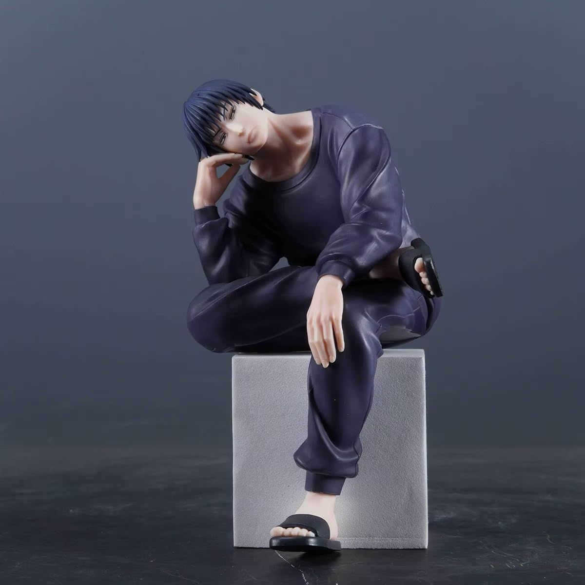 Jujutsu Kaisen – Figurines Gojo, Geto, Yuji – Statues Collection Anime – PVC – Poses Assises – Dès 15 Ans – 8 à 13 Cm