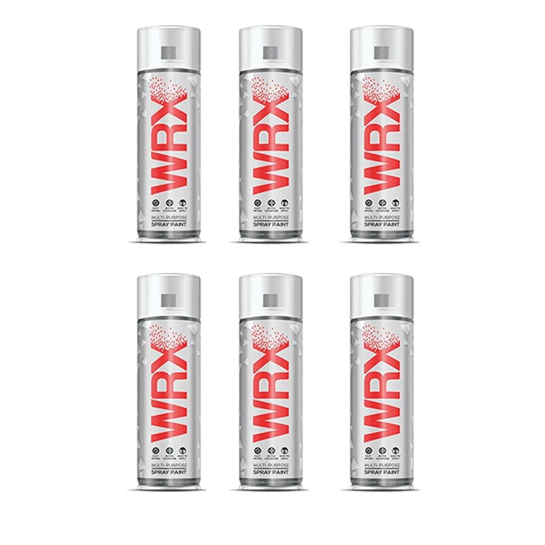 WRX 6 X Spray Paint 400 ml - Anthracite Grey 7016 - Ral 7016 Multi-Purpose, Ozone Friendly โ image 1
