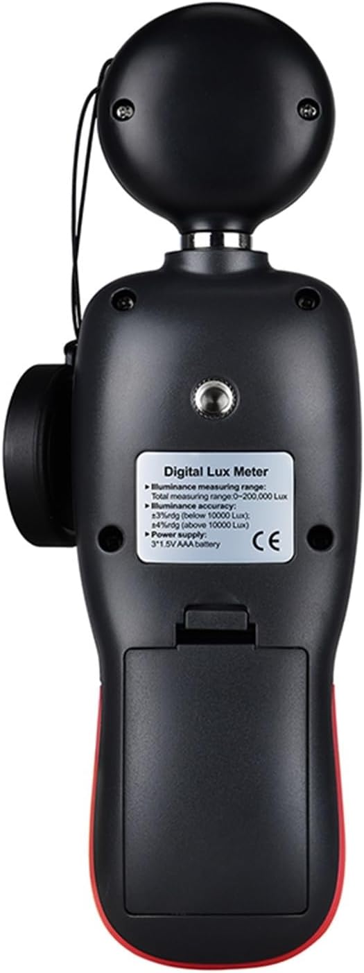 Photographic Light Meters 5PCS Digital Lux Meter WT81 Luxmeter Pocket Light Meter 0~200 Lux Handheld Illuminometer Sensor Photometer Measuring for Plants Aquarium Light Tester