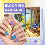 Beetles Gel Nail Polish Kit with U V Light 80Pcs Color Enchantment 55 Colors Gel Polish Starter Kit with Base Top Coat Nail Art Stickers Manicure Tools Gift for Women - Image 4