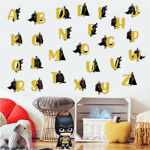 Seyal® Batman A - Z Sticker mural Alphabet