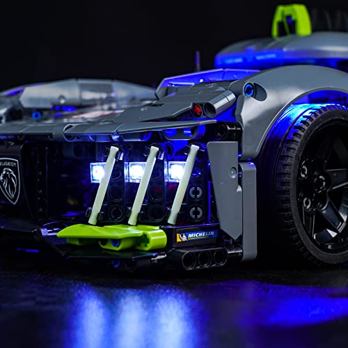 Kit for Lego PEUGEOT 9X8 24H Le Mans Hybrid Hypercar - Image 4